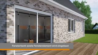 Wanddurchbruch  Fenster einbauen verändern erneuern  Bauwelt Jücker GmbH [upl. by Zirtaeb]