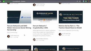 Ferrum Network  детали ICO и новости за июль 2019 [upl. by Rebmit]