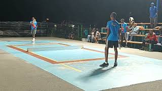 Harris Paints Electing Champion Junior Road Tennis Tournament Khalil Clarke vs Tramamine Harewood [upl. by Roel580]