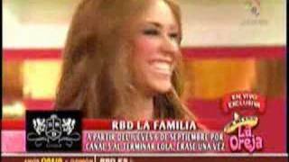 Rbd entrevista parte 2 LO [upl. by Adnirem504]