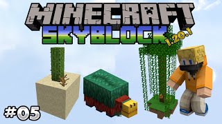 Minecraft Skyblock  Dschungel und Wüsteninsel erkunden 05 [upl. by Aramahs559]