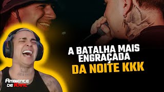 KANT REAGE A TENTE NÃO RIR THIAGO E TAVIN X MALAGUETA E AJOTA  PRIMEIRA FASE  Ambiente de Kant [upl. by Atillertse665]