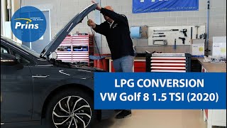 LPG autogas conversion  Volkswagen Golf 8 15 TSI  2021 [upl. by Eki]