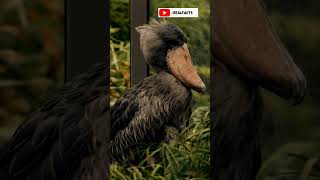 Majestic Shoebill BirdShoebillBird Wildlifeviralvideo shortfeed [upl. by Leahcin]