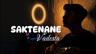 SAKTENANE  Vadesta Ft Destya Eka Cover Panjiahriff [upl. by Thurston97]