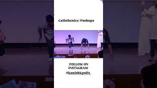 Calisthenics Reaction 🔥Subscribe for more❤️calisthenics shorts fitness ytshorts vlog [upl. by Ordnasela]