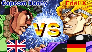 JoJos Bizarre Adventure  Capcom Danny vs EdelX [upl. by Itram]