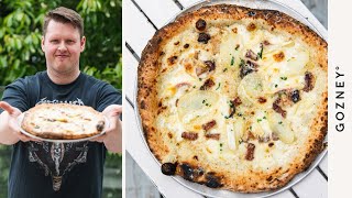 Pizza Savoyarde  Guest Chef Thom Bateman  Roccbox Recipes  Gozney [upl. by Schlosser798]