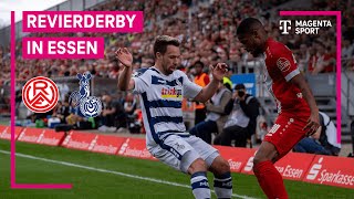 RotWeiss Essen – MSV Duisburg Highlights mit LiveKommentar  3 Liga  MAGENTA SPORT [upl. by Ayekram]