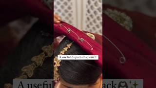 Very useful tricks on how to fix dupatta shortsfeed trending viralvideo shorts ytshorts makeup [upl. by Grunenwald]