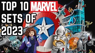 Top 10 BEST LEGO Marvel Sets of 2023 [upl. by Daye763]