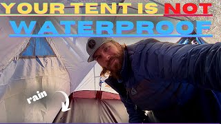 FIX IT for 12  How to Waterproof a Tent even cheap tents [upl. by Savil]