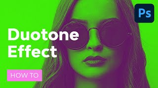 Create a Duotone Photoshop Effect FAST [upl. by Nirel]