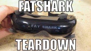 Fatshark Video Goggles Teardown Base RCV922 RCHacker 30 [upl. by Lodhia]