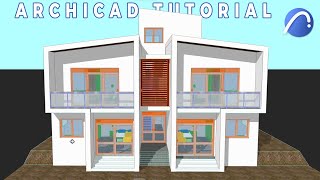 Make your First Storied Building Archicad for Beginners [upl. by Brass]