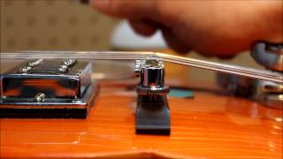 Gretsch Guitar Tune o matic bridge and Bigsby [upl. by Tannenbaum]