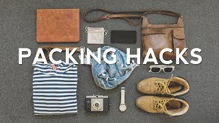 27 Travel PACKING HACKS  How to Pack Better [upl. by Mathias]