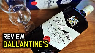 BALLANTINES FINEST É BOM WHISKY REVIEW [upl. by Eolc37]