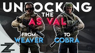 Escape From Tarkov ARENA  UNLOCKING COBRA LOADOUT AS VAL [upl. by Henigman855]