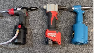 Rivet Gun Review  Milwaukee M12 Proset XT2 Harbor Freight [upl. by Wirth]