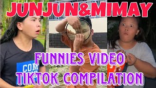 PART118 JUNJUNampMIMAY FUNNY TIKTOK COMPILATION TRENDING TIKTOK VIDEO [upl. by Ellek148]