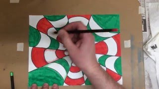 Op Art Tutorial [upl. by Noval434]