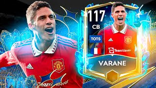 😱 LA MAQUINA FRANCESA VARANE TOTS ¿ES DE LOS MEJORES ReviewFifa Mobile 23 [upl. by Drue]