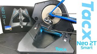 Tacx NEO 2T Smart Trainer Details  Unboxing  Initial Review [upl. by Ettedo]