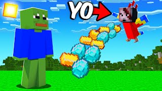 Me Convertí en Mobs para Trollear a Mi Amigo en Minecraft [upl. by Nelehyram]