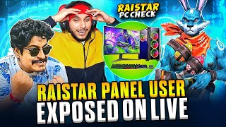 Finally Raistar PC Check On Live 🤯🔥Raistar Handcam Gameplay🤯❤ Must Watch  Garena Free Fire Max [upl. by Okiam]