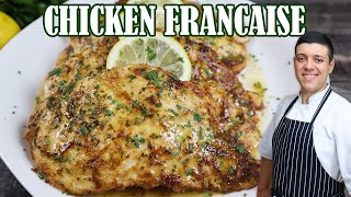 The Best Chicken Francaise  Recipe by Lounging with Lenny [upl. by Ahseiyk829]