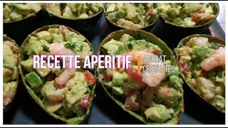 Apéritif RAPIDE  Recette salade dAVOCAT🥑 et CREVETTES 🍤 [upl. by Schlessinger166]