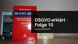 DSGVO erklärt Folge 10 Die ePrivacyVerordnung [upl. by Aradnahc737]