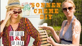 Meine super DIY Sonnencreme  BIO  nie wieder Sonnenallergie  ohne Schadstoffe  Für gesunde Haut [upl. by Court]