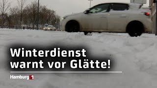 Winterdienst erneut im Volleinsatz Trotzdem kann es zu überfrierender Nässe kommen [upl. by Lytle913]