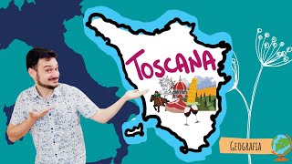 LA TOSCANA  La geografia spiegata ai bambini di scuola primaria [upl. by Mungovan64]