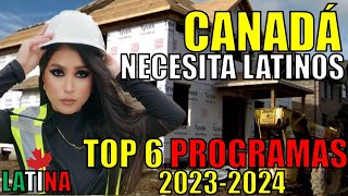 🚨Las 6 FORMAS INFALIBLES de MIGRAR A CANADÁ 2023 Y 2024🍁Hasta en 14 días y GRATIS [upl. by Olegnaleahcim564]