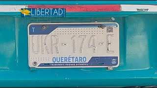 Las nuevas placas vehiculares de Querétaro caras y además quotchafasquot [upl. by Besnard6]