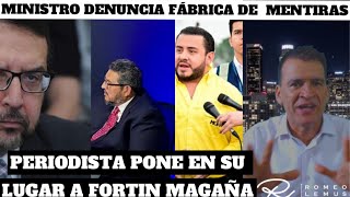 Descubren FABRICA de NOTICIAS falsas de opositores Periodista pone en su lugar a Fortín Magaña [upl. by Elyssa788]