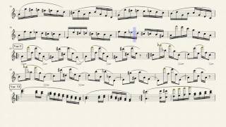 Paganini Caprice No 24 In A Minor Sheet Music [upl. by Poucher]