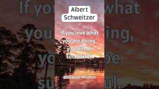 Albert Schweitzers  Friendly Life Advice [upl. by Cassandry]