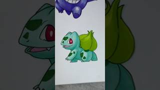 Dibuja a Bulbasaur parte 2 🌱 bulbasaur pokemoncards copicmarkers [upl. by Goldin]