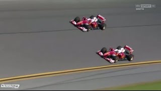 Ferrari Finali Mondiali 2016  Highlights of Sebastian Vettel and Kimi Raikkonen at Daytona [upl. by Lain]