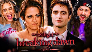 THE TWILIGHT SAGA BREAKING DAWN  Part 1 2011 MOVIE REACTION FIRST TIME WATCHING Movie Review [upl. by Eleonora]