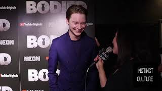 Calum Worthy Interview  BODIED Premiere [upl. by Eille]