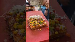 Veg amp Cheese Pizza Sandwich🤤❤️youtubeshorts trending viralvideo pizza sandwich cheese [upl. by Sacken]