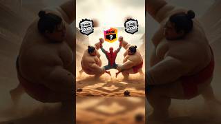 Brawl stars sumo rank up ❤‍🔥 spiderman vs joker vs superman🤣🥵❤‍🔥brawlstars global spiderman [upl. by Barr]