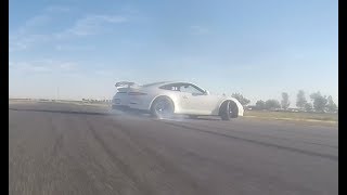 GT3 SPINS trying to lose a turbo BRZ on track [upl. by Veron]