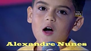 Alexandre Nunes  Tristeza do Jeca  Final HD  12042014 Jovens Talentos Kids Raul Gil [upl. by Bamby]