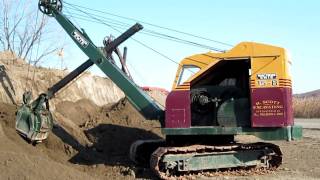 Bucyrus Erie 15B Digging Sidewall [upl. by Chic492]